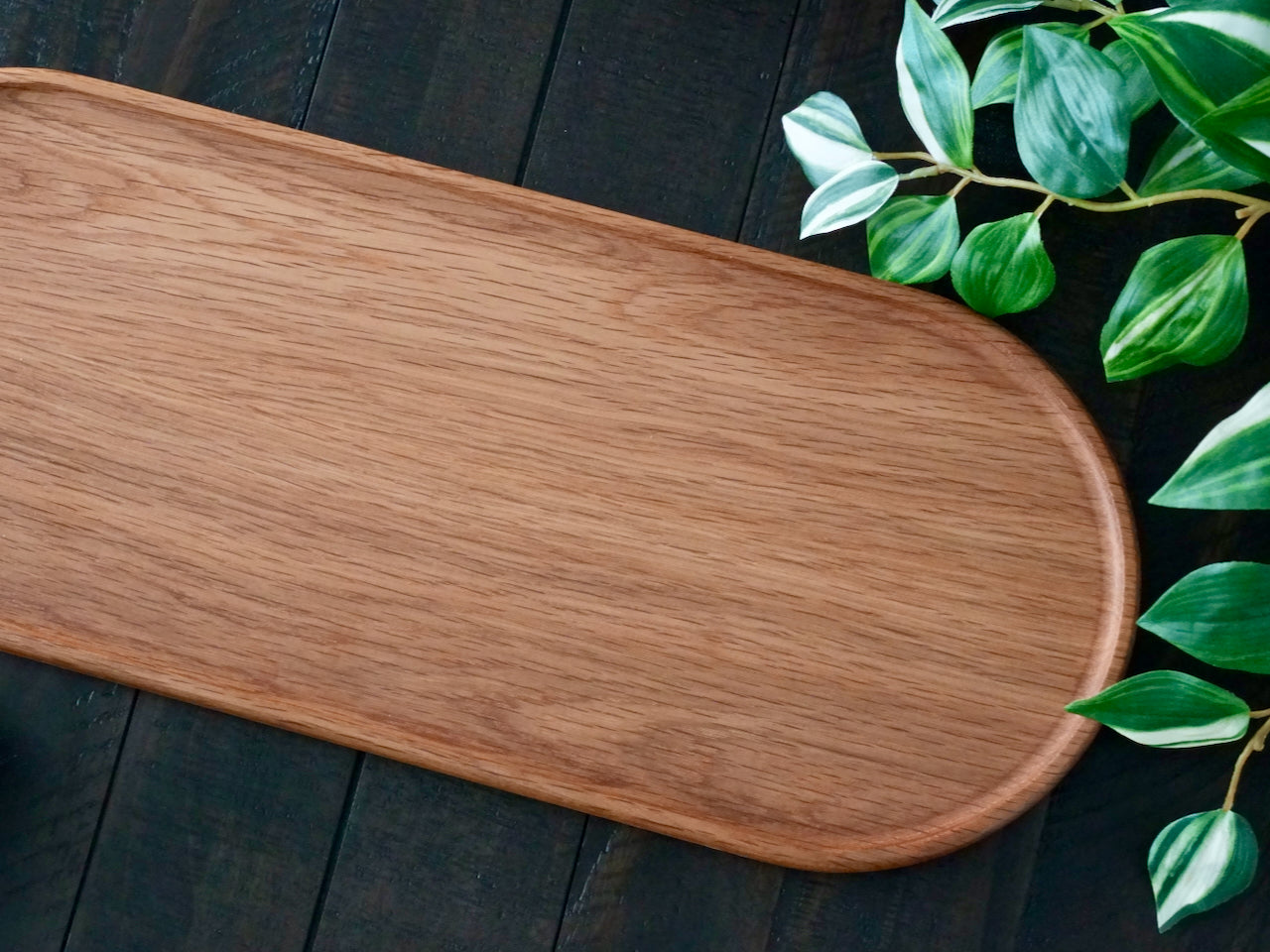 White Oak Stadium Tray - 18.5"