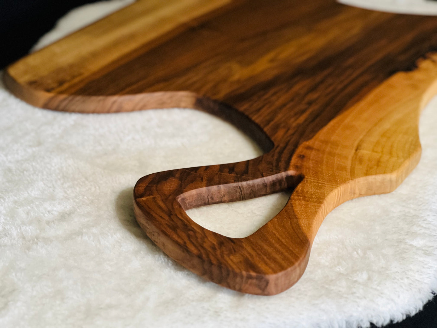 Live Edge Charcuterie Board - Walnut