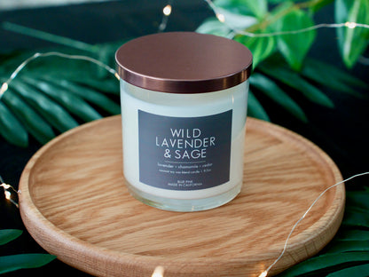 Wild Lavender & Sage Candle