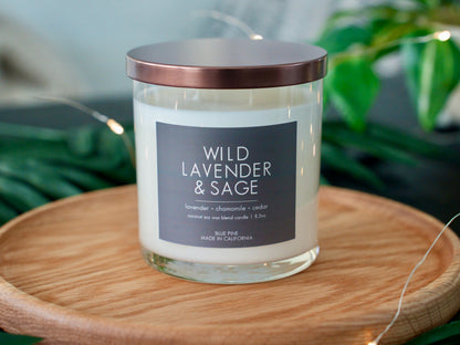 Wild Lavender & Sage Candle