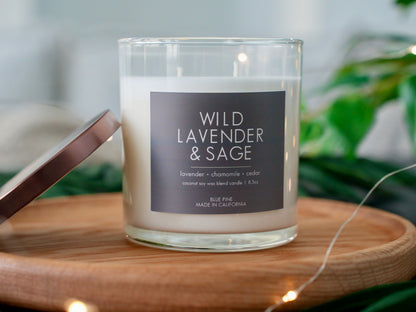 Wild Lavender & Sage Candle