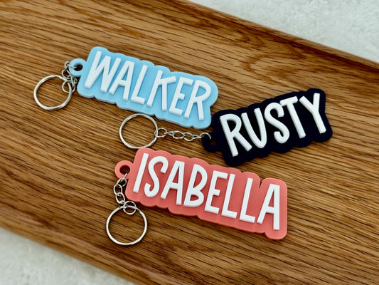 Custom Name Keychain